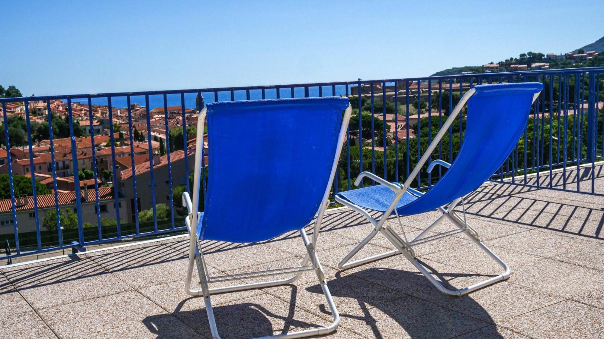 Hotel Ambeille Vue Mer Collioure Exterior photo